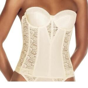 NWT DOMINIQUE Ivory Colette Lace Corset Bridal 34d